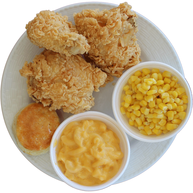 3 PC. Crispy Chicken Dinner from Rick's Crispy Chicken