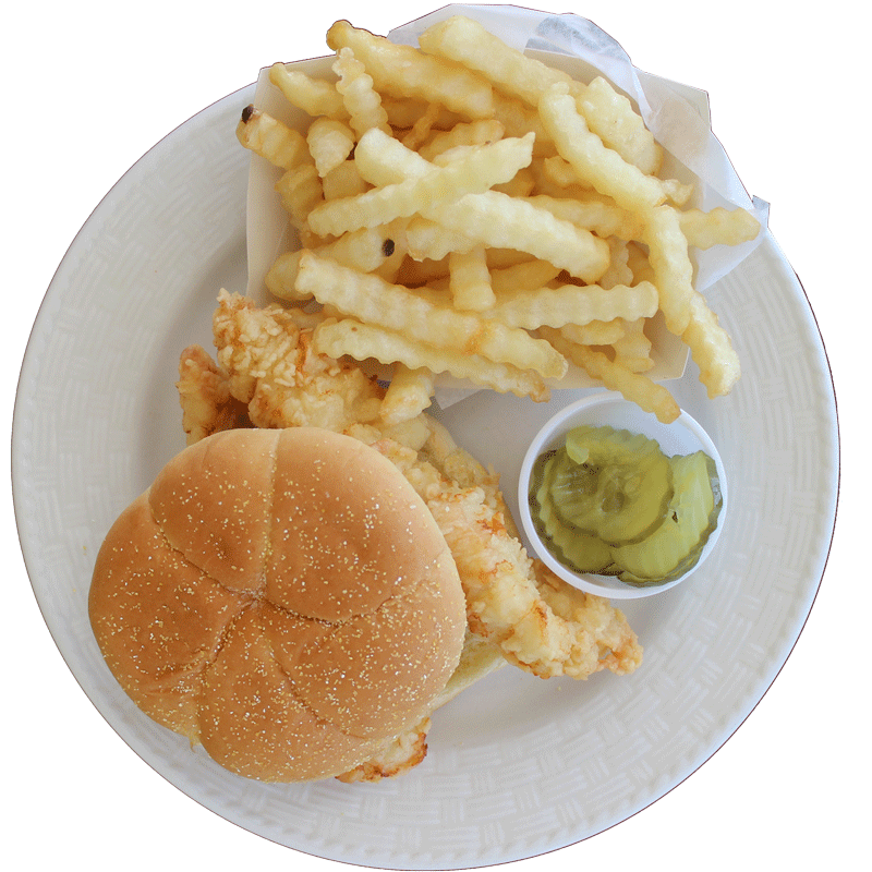 Crispy Chicken Sandwich from Rick's Crispy Chicken